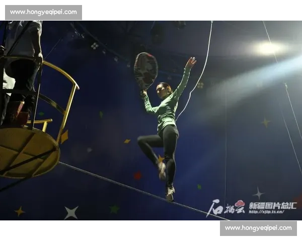 惊！钢丝上 “跑步”？迪达马戏场爆笑表演险象环生，危险动作切勿模仿！